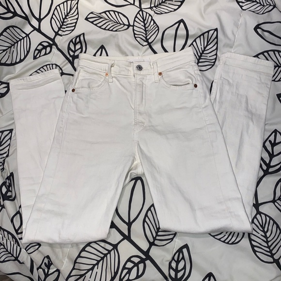 Wilfred/Citizens of Humanity White Jeans - Picture 4 of 4